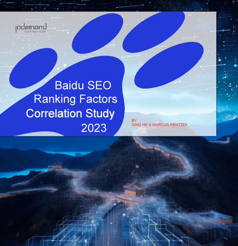 Baidu SEO Ranking Factors Correlation Study