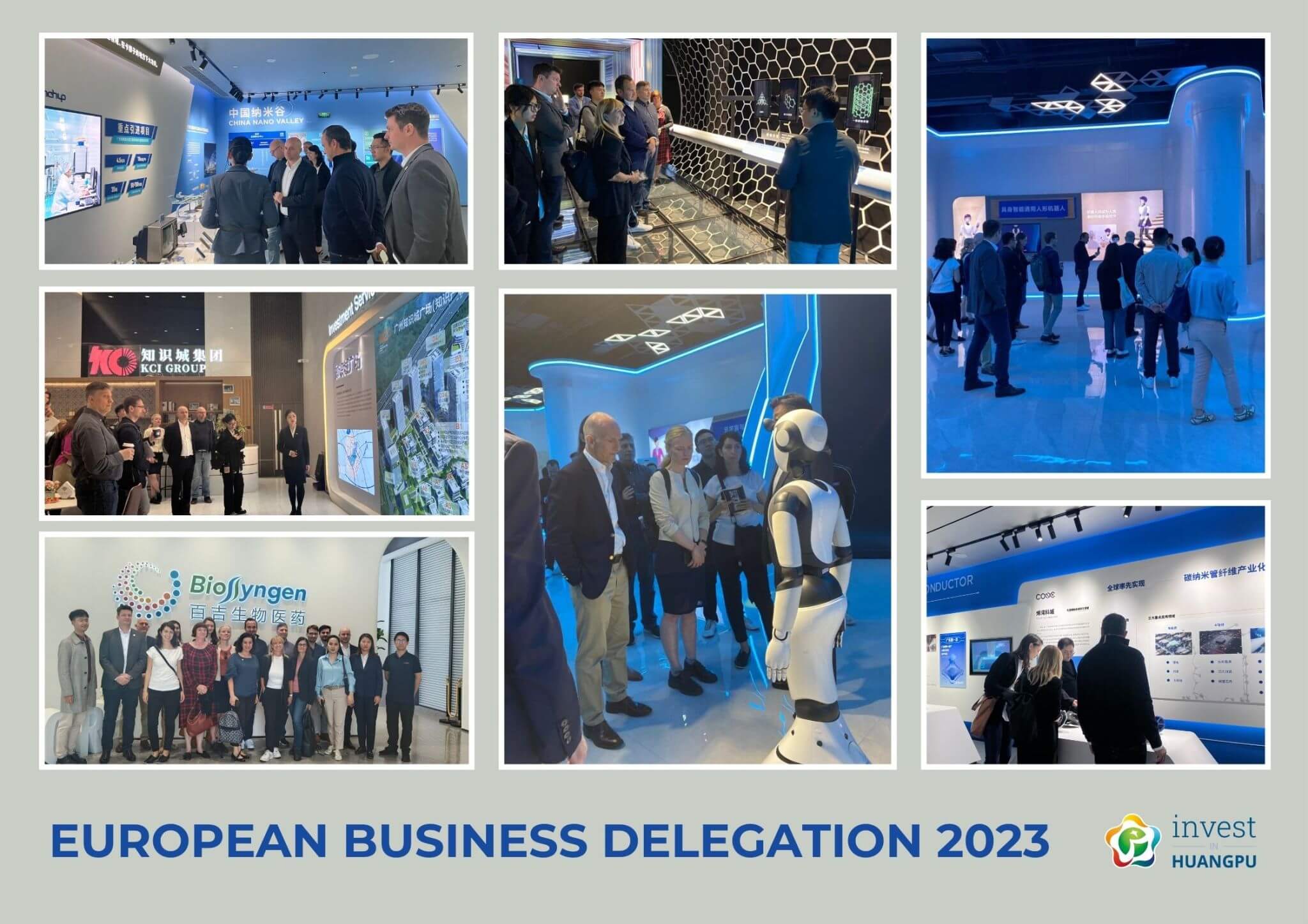 European/German Business Delegation Journey to Huangpu, Guangzhou 2023