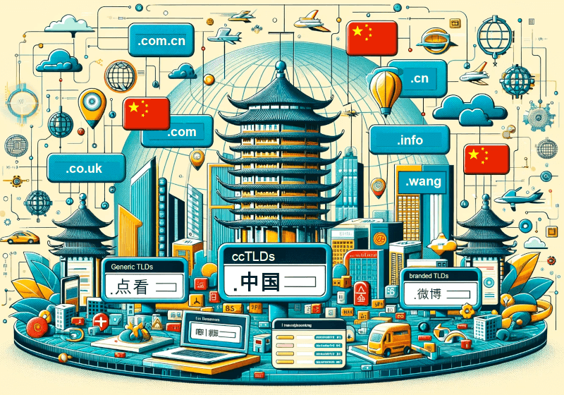 List of TLDs / Top-Level-Domains in China