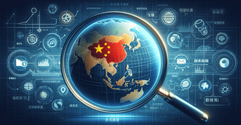 How does Baidu view and handle international content versus local Chinese content?