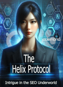 the world's first AI co-authored SEO Tech Scifi Thriller